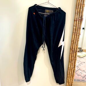 Aviator Nation Lightning Bolt Sweats- Size M